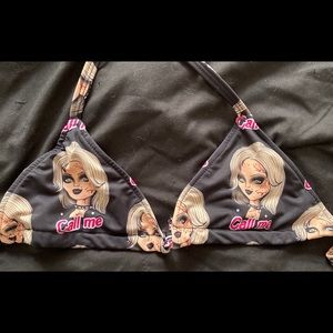 Tiffany “Call Me” Horror Swim Top Vera’s EyeCandy